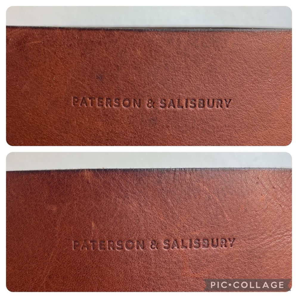 Paterson Salisbury Full Grain New Zealand Tasman Cow Leather Bucket Bag - Picture 7 of 16